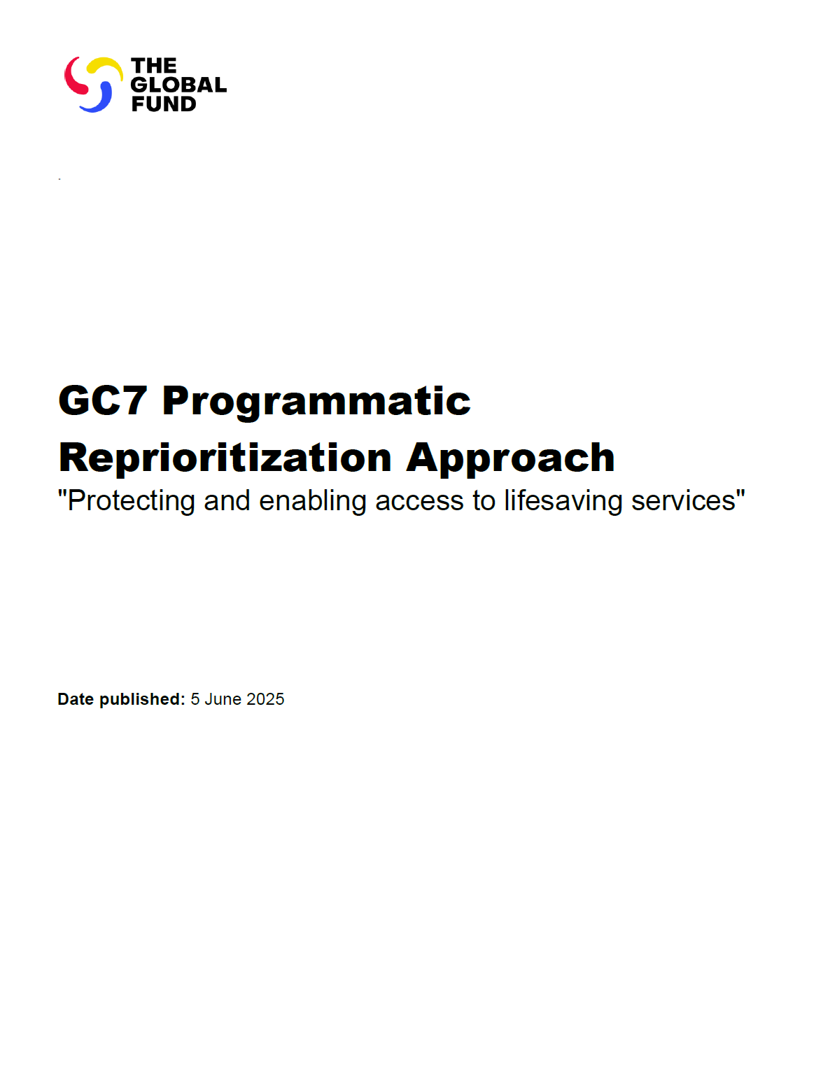 GC7 approach